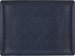 Platte rechteckig coup 27 x 20 cm Pearls Dark