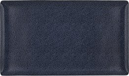 Platte rechteckig coup 34 x 20 cm Pearls Dark