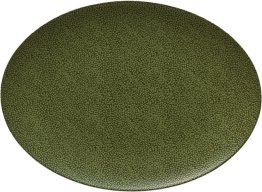 Servierplatte oval coup 37 x 27 cm Pearls Greens