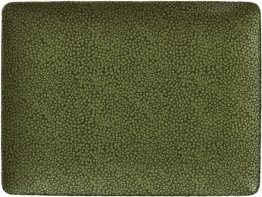 Platte rechteckig coup 20 x 15 cm Pearls Greens