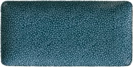Platte rechteckig coup 18 x 9 cm Pearls Ocean