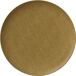 Teller flach rund coup 31 cm Pearls Olive Porzellan