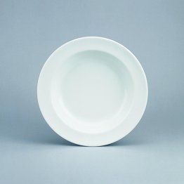 Teller tief Fahne 20 cm weiß Form 898 Porzellan