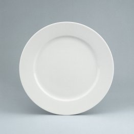 Teller flach Fahne 31 cm weiß Fine Dining 900 Porzellan