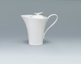 Kaffeekanne elegant 0,30 l weiß Fine Dining 900 Porzellan