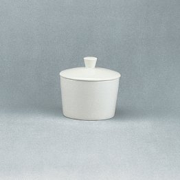 Zuckerdose Marmeladendose 0,24 l weiß Fine Dining 900 Porzellan