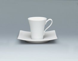 Obere elegant hoch 0,10 l weiß Fine Dining 900 Porzellan