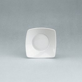 Schälchen eckig 13 cm weiß Fine Dining 900