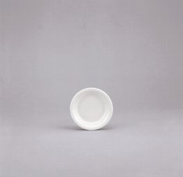 Zuckerschale flach 10 cm weiß Avanti 1398 Porzellan