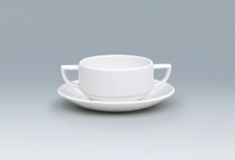 Suppentasse K 0,28 l stapelbar weiß Character Porzellan