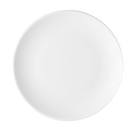 Teller flach coup 20 cm weiß Unlimited Porzellan