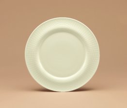 Teller flach Fahne 24 cm Struktur weiß Generation