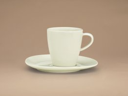 Obere hoch 0,10 l Duracream® WellCome Porzellan