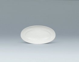 Servierplatte oval 33 cm weiß Grace 939 Porzellan