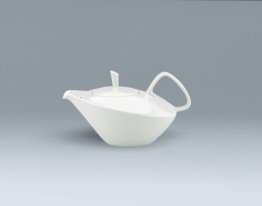 Teekanne 0,45 l weiß Grace 939 Porzellan