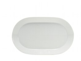 Platte coup oval 29 cm weiß Connect Porzellan