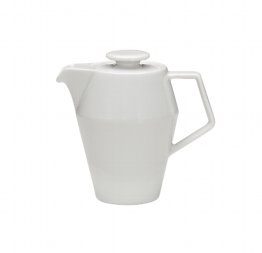 Kaffeekanne 0,30 l weiß Connect Porzellan