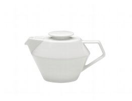 Teekanne 0,40 l weiß Connect Porzellan