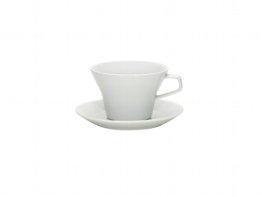Obere Cafe au lait 0,35 l weiß Connect Porzellan