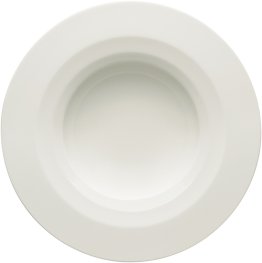 Teller tief Fahne 28 cm Allure bonewhite Porzellan