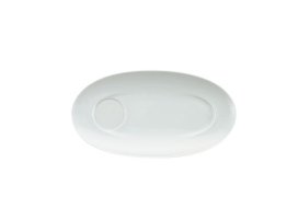 Gourmet Untere weiß 264 x 140 mm Grace Porzellan