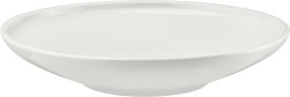Teller tief coup glatt 21 cm weiß Shiro Porzellan