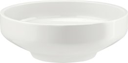 Bowl 22 cm weiß Shiro