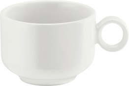 Obere 0,09 l weiß Shiro Porzellan