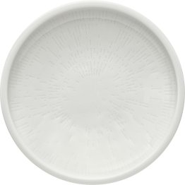 Teller tief coup Struktur 15 cm weiß Shiro Porzellan