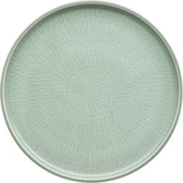 Teller flach coup Struktur 28 cm FROST Shiro Glaze Porzellan