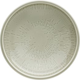 Teller tief coup Struktur 28 cm STEAM Shiro Glaze