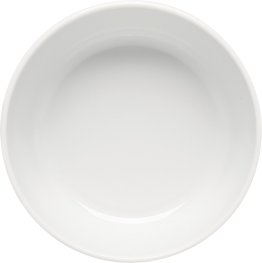 Schüssel rund stpl. pl. Boden 15cm/0.63 l weiß, AIRFLOW