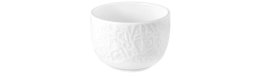 Dipschale 7 cm Relief NORI weiß