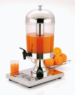 Saftdispenser INOX STAR 360 x 260 mm Edelstahl