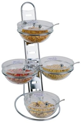 Buffet-Leiter BIG Set 3-stufig 450 x 490 mm