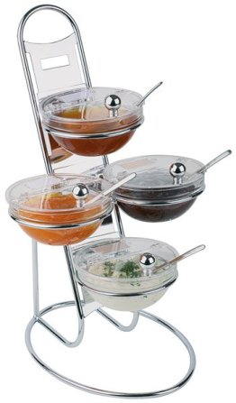 Buffet-Leiter LITTLE Set 3- stufig 300 x mm