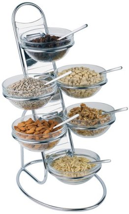 Buffet-Leiter LITTLE Set 4- stufig 300 x mm