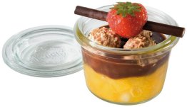 Weck-Glas mit Deckel 80 ml 12er-Pack