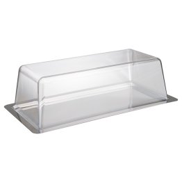 Auslageplatte 34 x 16,5 cm mit Haube
