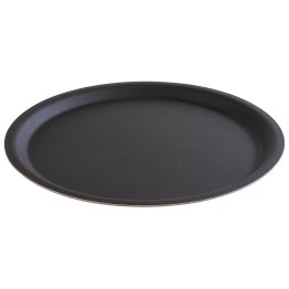 Serviertablett HAPPY HOUR Ø 32 cm schwarz