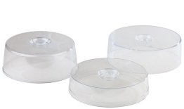 Abdeckhaube geschlossen Ø 30 cm Höhe 11 Transparent
