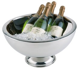 Champagnerkühler 10,5 l doppelwandig Edelstahl