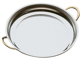 Servierpfanne rund Ø 40 cm Edelstahl