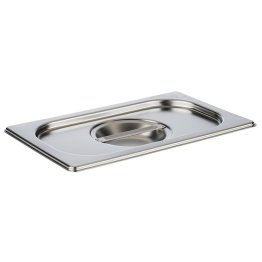 GN Deckel Edelstahl 1/4 265 x 162 mm
