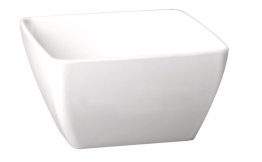 Schale PURE quadratisch 9 cm weiß
