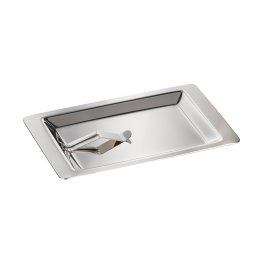 Rechnungstablett 170 x 110 mm Edelstahl