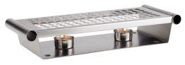 Speisenwärmer 345 x 135 mm Edelstahl
