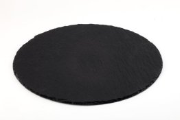 Naturschieferplatte Ø 38 cm