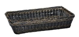Poly-Rattan Flechtkorb FRAMES GN 1/1 E 530 x 325 mm