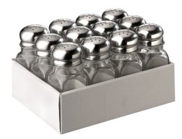 Allzweckstreuer 13 Löcher, 12er Set Glas